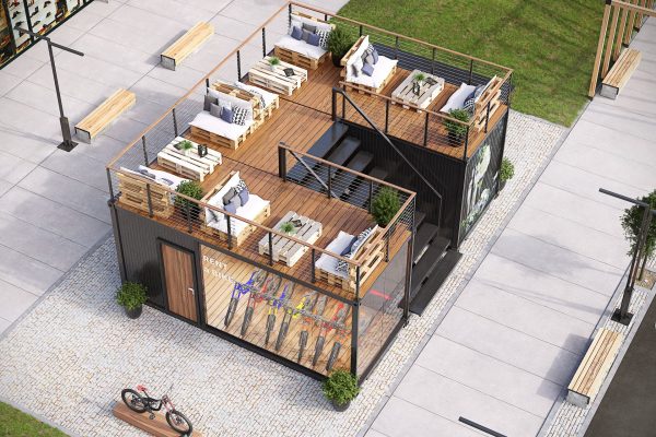 C-Shape - widok z&nbsp;góry